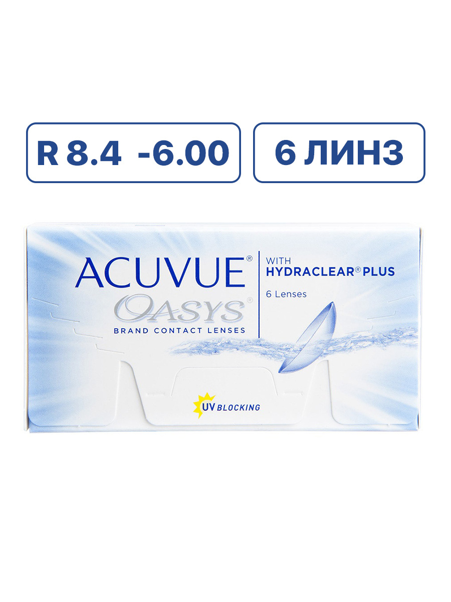 Двухнедельные линзы. Acuvue Oasys with Hydraclear Plus 6 шт. Acuvue Hydraclear Plus. Acuvue Oasys Hydraclear Plus 6 Lenses. Контактные линзы Acuvue Oasys with Hydraclear Plus.