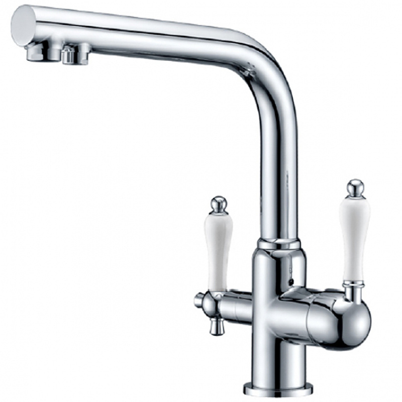 Смеситель для кухни под фильтр Kaiser Vincent 31144 хром Латунь Аэратор ...