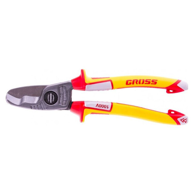 Бокорезы \"Gross\", диэлектрические рукоятки до 1000 В, трехкомпонентные ...