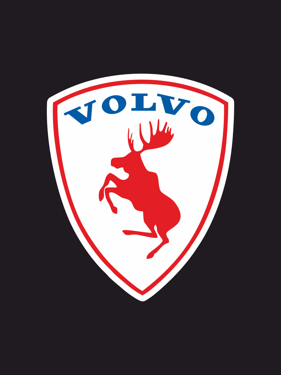 Эмблема лось volvo