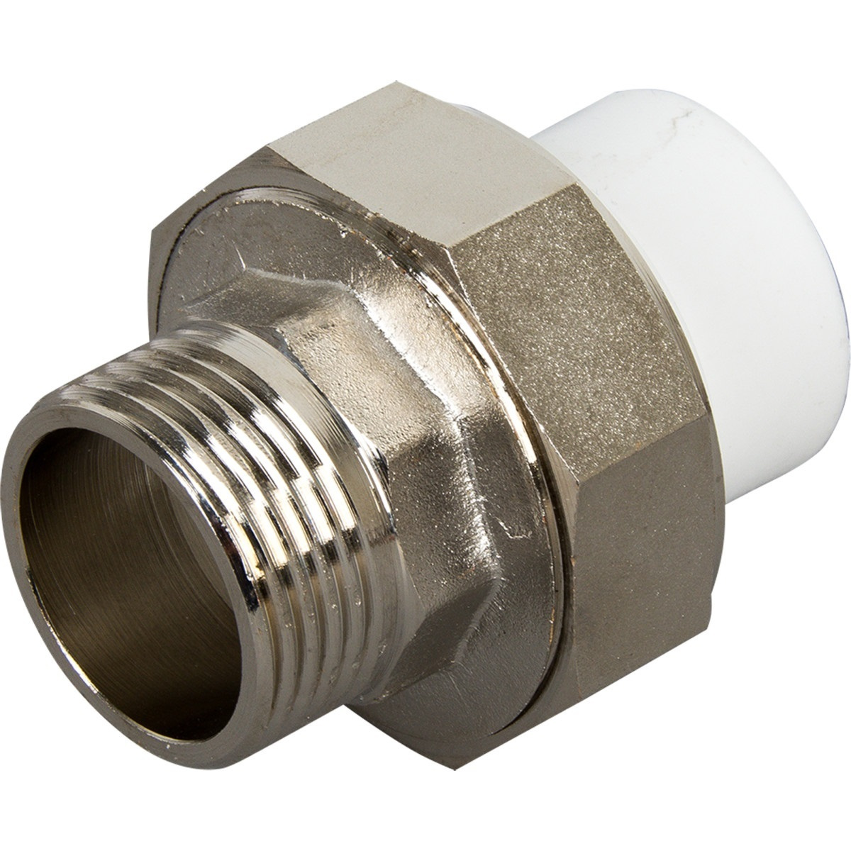 Муфта комбинированная разъемная диаметр 25 мм х 1 дюйма,наружная резьба ...