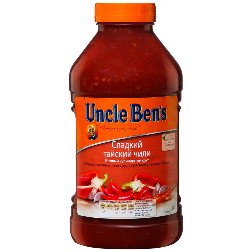 Соус овощной UNCLE BEN'S Сладкий тайский чили, 2,54 кг — купить в ...
