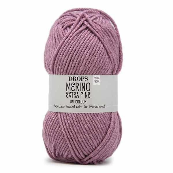 Пряжа DROPS Merino Extra Fine Цвет.36, розовый, фиолетовый, 4 мот., мериносовая шерсть - 100%  #1