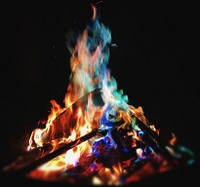 Волшебный огонь, Цветное пламя  для камина и костра, Magic Fire (Color Flame), 5 штук. Спонсорские товары