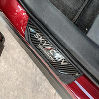 Carhanson Автозапчасти для Mazda 3 6 CX-30 CX30 CX-5 CX 5 Накладки на пороги из углеродного волокна 4 шт.. Спонсорские товары