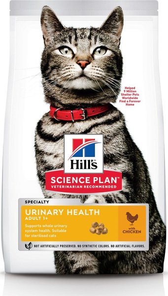 Сухой корм Hill's Science Plan Urinary Health для взрослых кошек ...