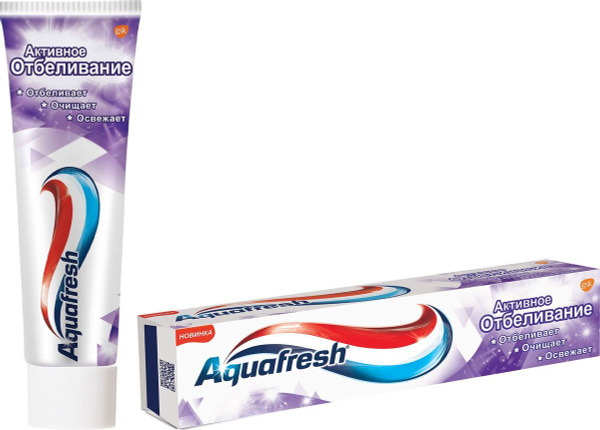 Зубная паста Aquafresh Активное отбеливание, 100 мл - купить с ...