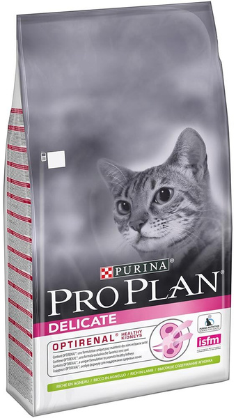 Сухой корм для кошек Purina Pro Plan Delicate Feline Lamb 10 кг ...
