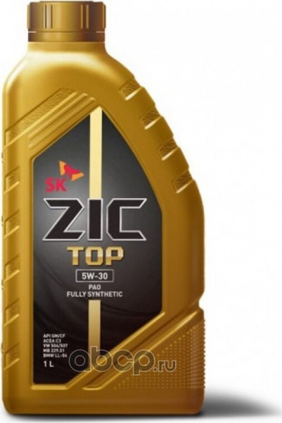 Масло моторное ZIC 5W-30 Синтетическое - купить в интернет-магазине ...