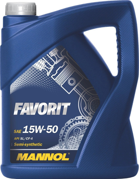 Масло моторное MANNOL 15W-50 Полусинтетическое - купить в интернет ...