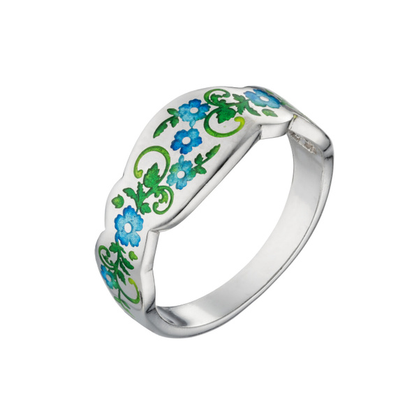 Legenda jewelry Кольцо Незабудки - купить с доставкой по выгодным ценам ...