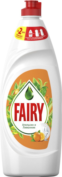 Средство для мытья посуды Fairy "Апельсин и лимонник", 650 мл - купить ...