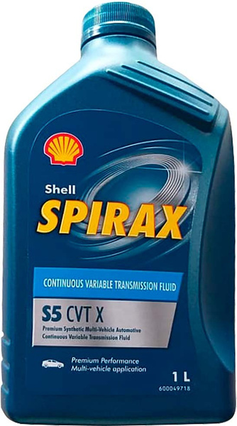 Трансмиссионное масло Shell Spirax S5 CVT X, синтетическое, 1 л ...