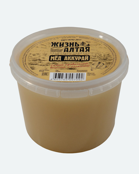Мёд Натуральный, Аккурай "Жизнь Алтая" 1000 гр. - купить с доставкой по ...