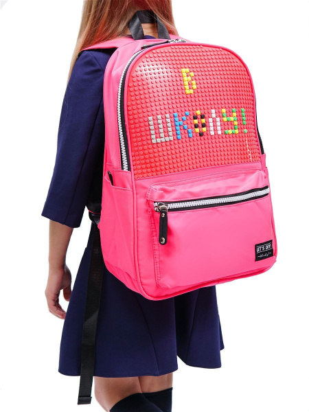 Рюкзак пиксельный школьный детский / BAZUMI купить на OZON по низкой ...