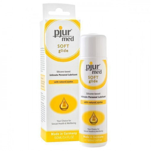 Силиконовый лубрикант с жожоба Pjur Med Soft Glide на силиконовой ...