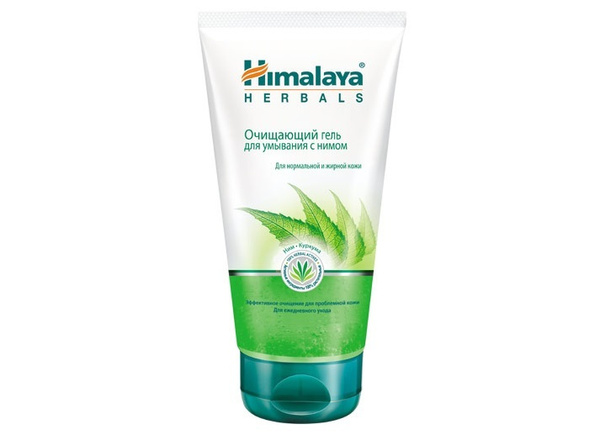 Himalaya Herbals Гель для умывания "Очищающий", с нимом, для нормальной ...