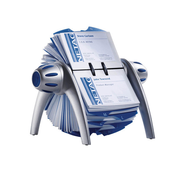 Визитница настольная Durable "Visifix" на 400 визиток, вращающаяся ...