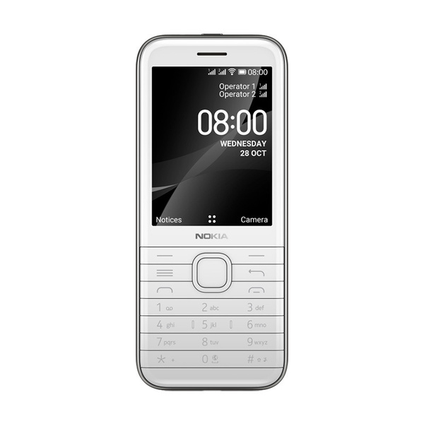 Мобильный телефон Nokia Телефон 8000 4G Dual Sim Black, белый - купить ...
