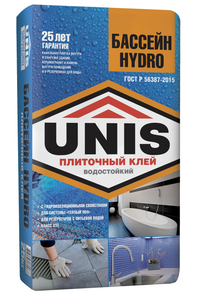 Клей для плитки Unis 180087 купить по низкой цене в интернет-магазине ...