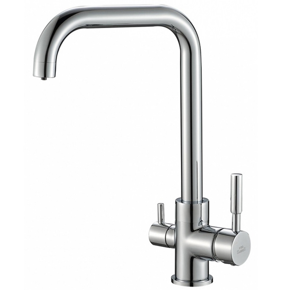 Смеситель ZorG SH 715 BLACK BR Латунь С краном для питьевой воды ...
