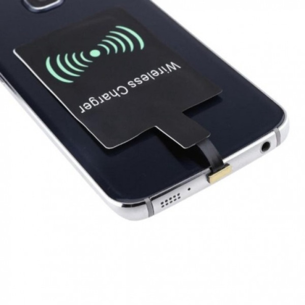 Приемник-адаптер беспроводной зарядки Wireless Charging Receiver_micro ...