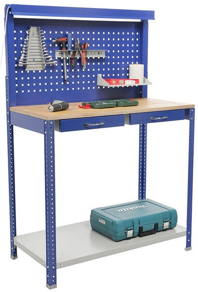 Верстак складной столярный металлический Garage Set 1 /верстак для ...