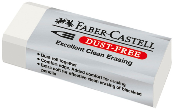 Ластик Faber-Castell Dust-Free 187120 купить на OZON по низкой цене ...