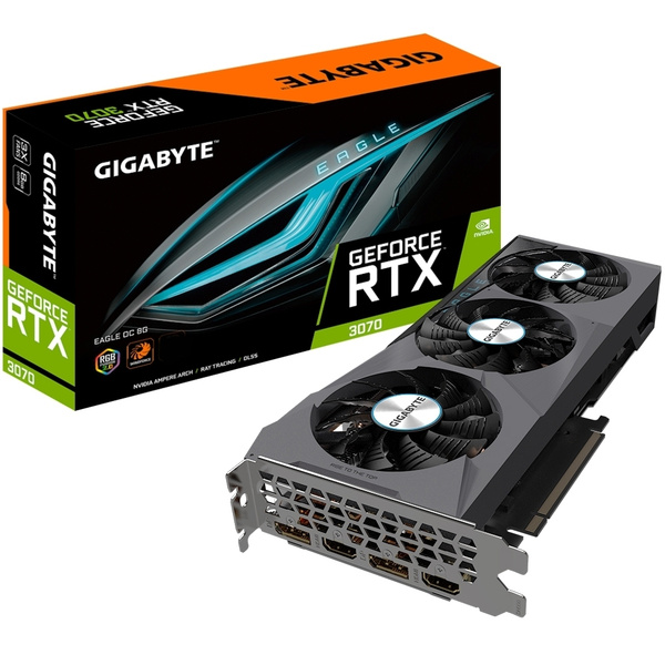 Видеокарта Gigabyte GeForce RTX 3070, 8 ГБ GDDR6, GDDR6 - купить по ...
