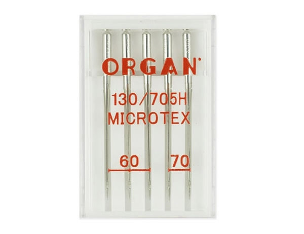 Иглы машинные ORGAN микротекс 5/60-70 - купить с доставкой по выгодным ...