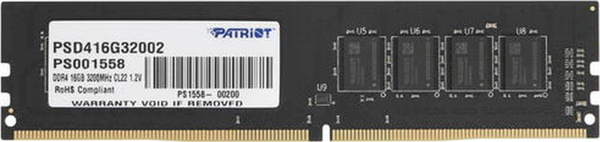 Модуль оперативной памяти Patriot Memory Signature DDR4 3200 МГц 1x16 ...