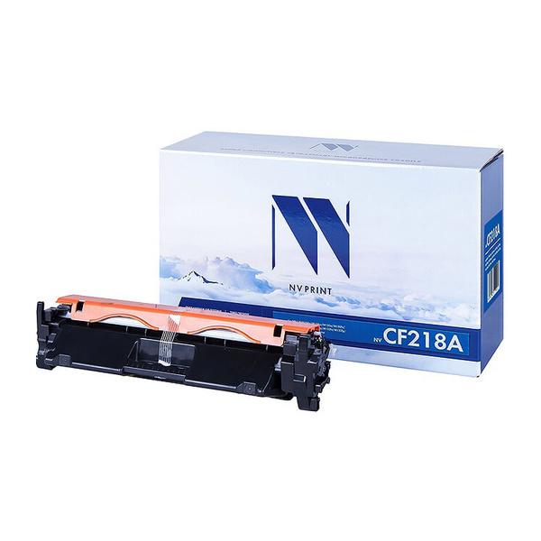 Расходник для печати NV Print CF218A, Черный (black), для лазерного ...
