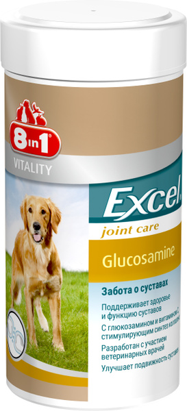 Эксель Глюкозамин для собак (55таб.) 8in1 Excel Glucosamine 55tb ...