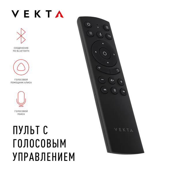 VEKTA Телевизор LD-50SU8815BS 50" 4K UHD, черный купить на OZON по ...