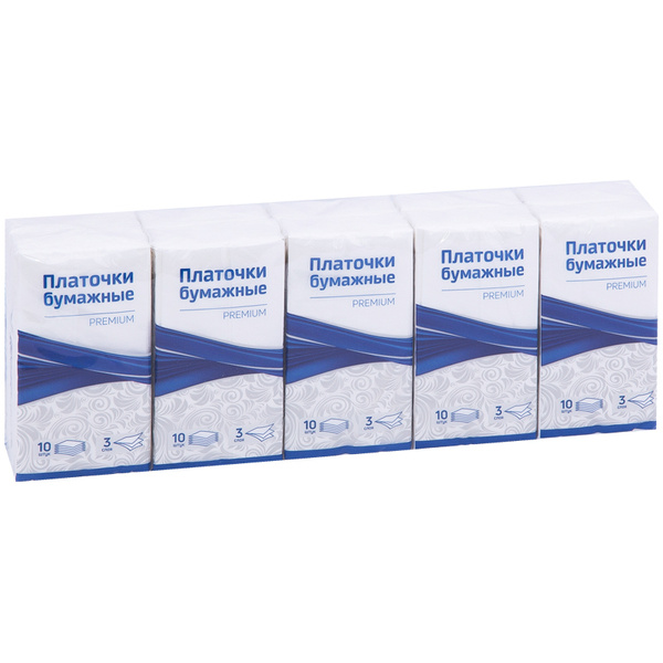 OfficeClean Бумажные носовые платки - купить с доставкой по выгодным ...
