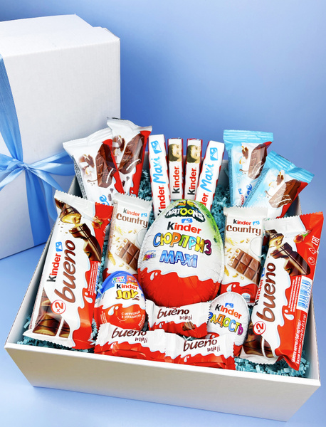 Сладкий подарочный набор киндер kinder Maxi/Подарок на новый год ...