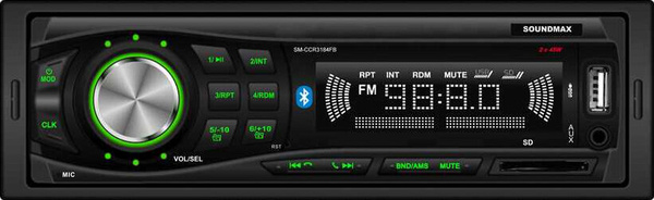 Автомагнитола Soundmax SM-CCR3184FB1 DIN - купить в интернет-магазине ...