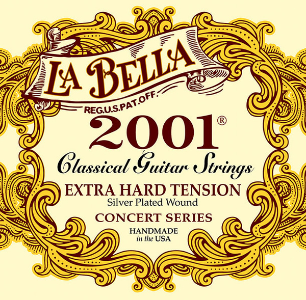 Струны для классической гитары La Bella 2001EH - купить с доставкой по ...