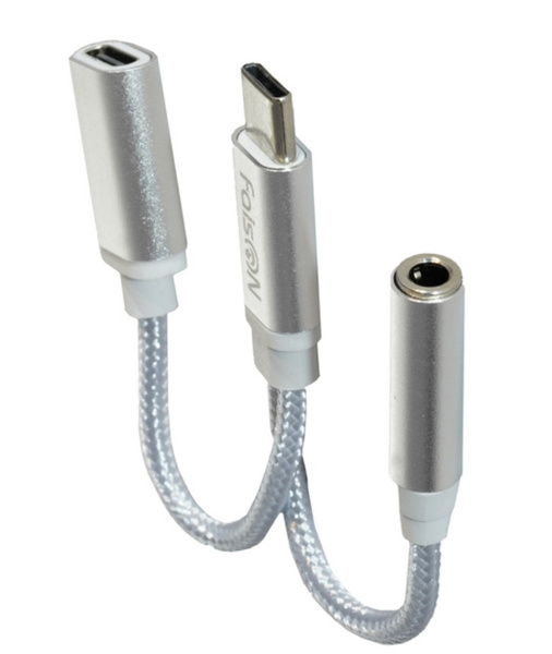 Переходник Type-C - Jack 3.5 мм - Type C FaisON. AUX переходник P-67 ...