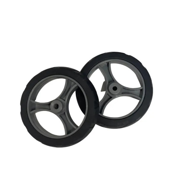 Колесо для санок-колясок,комплект 2шт.диаметр колеса 130х30,ось 6мм ...