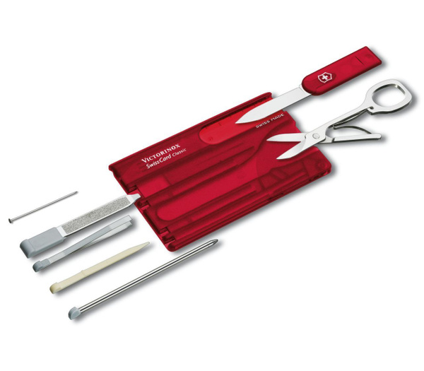 Швейцарская карта Victorinox SwissCard Classic-Красная 0.7100.T Карта ...
