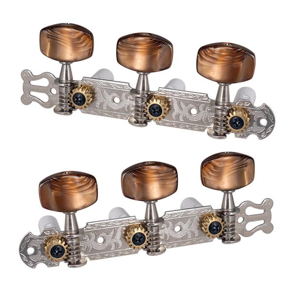 шт. 1:18 классический серебряный тюнер для гитары тюнинг головки ключей ...