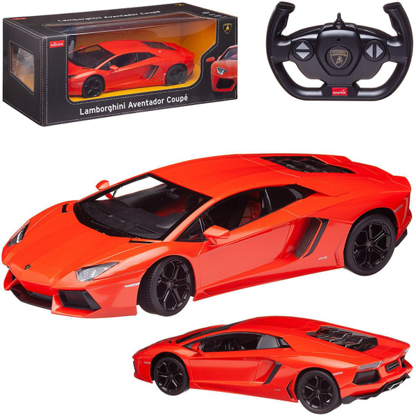 Машина на пульте управления со светом Rastar 1:14 Lamborghini - купить ...