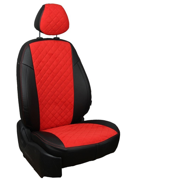 Модельные авточехлы АВТОПИЛОТ для Nissan Juke (2010-2019гг) алькантара ...