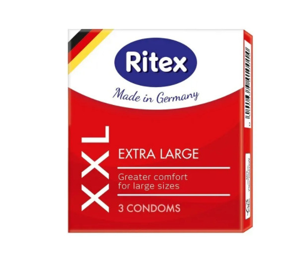 Презервативы Ritex XXL Экстра Большой (3шт.) - купить с доставкой по ...