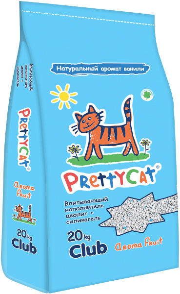 Наполнитель для кошачьего туалета pretty cat