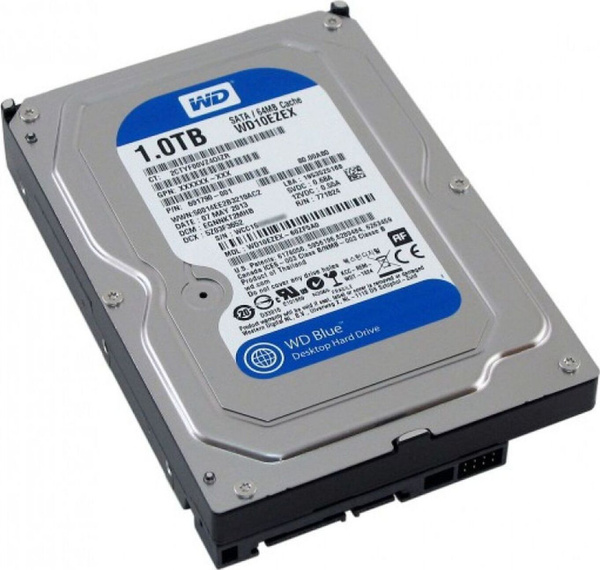 1 ТБ Внутренний жесткий диск Western Digital SATA 3 (WD10EZEX) - купить ...