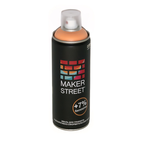Эмаль для граффити и декоративных работ "MAKERSTREET" 400 мл ...