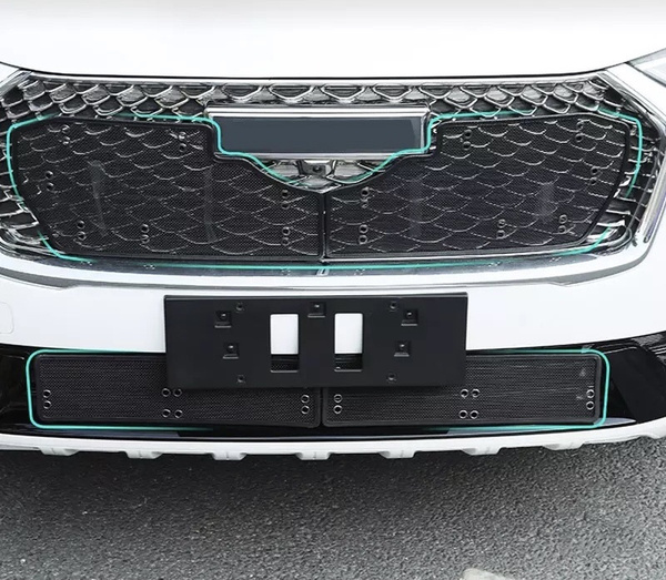 Защитная сетка под решетку радиатора Haval Jolion / Хавал Джолион 2021 ...