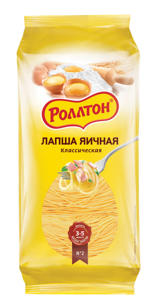 Лапша яичная классическая Роллтон 400 г. 10 шт. - купить с доставкой по ...